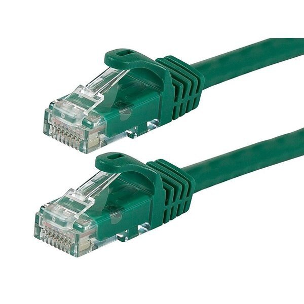 Flexboot Cat5E 24AWG Cable, 10 ft.Green, MONOPRICE, Mfr# 11238